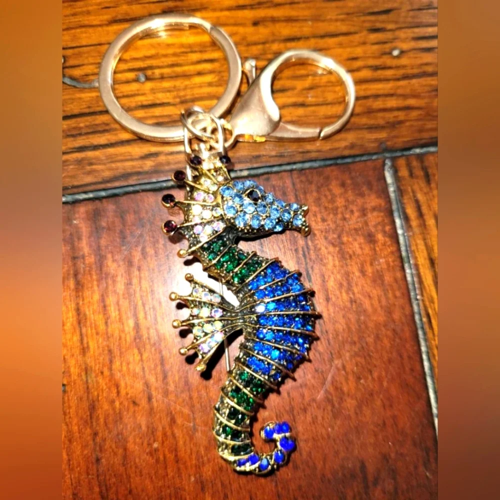 Bag Charm of Seahorse - Picture 1 of 4